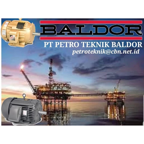 PT PETRO TEKNIK AGEN ABB BALDOR Electric Motor Baldor 5